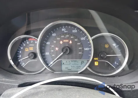 2016 Toyota Corolla L z USA, uszkodzony, nr VIN 2T1BURHE0GC511628